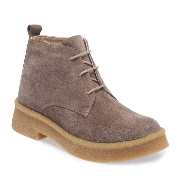 Vizon Hakiki Süet Deri Kadın Bot - K25K1BT68143-T86 - 2