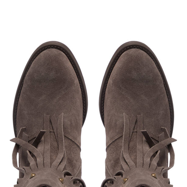 Vizon Süet Deri Kadın Bot - K25K1BT68313-A02 - 5