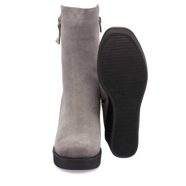 Vizon Süet Deri Kadın Casual Bot - K23K1BT66838-A02 - Tergan