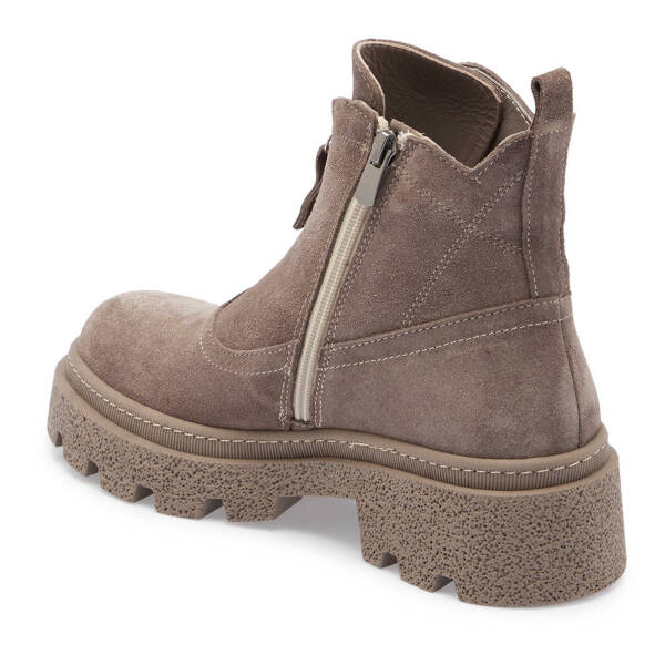 Vizon Süet Deri Kadın Casual Bot - K24K1BT67556-A02 - 2