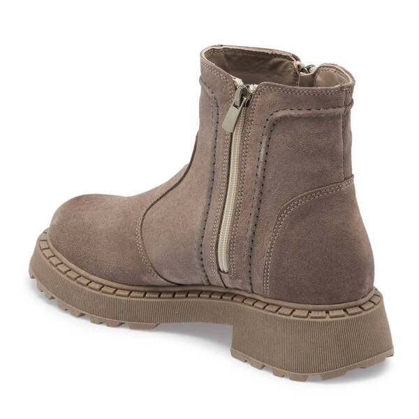 Vizon Süet Deri Kadın Casual Bot - K24K1BT67557-A02 - 2