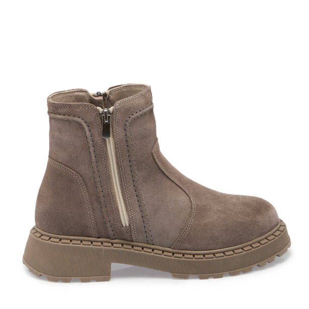 Vizon Süet Deri Kadın Casual Bot - K24K1BT67557-A02 - 3