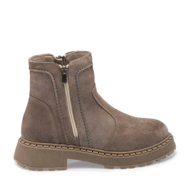 Vizon Süet Deri Kadın Casual Bot - K24K1BT67557-A02 - 3