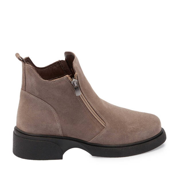 Vizon Süet Deri Kadın Casual Bot - K24K1BT67560-A02 - Tergan