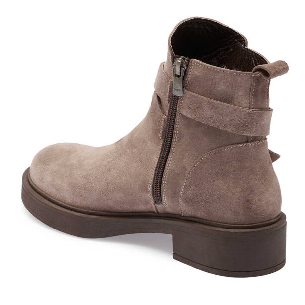 Vizon Süet Deri Kadın Casual Bot - K24K1BT67564-A02 - Tergan