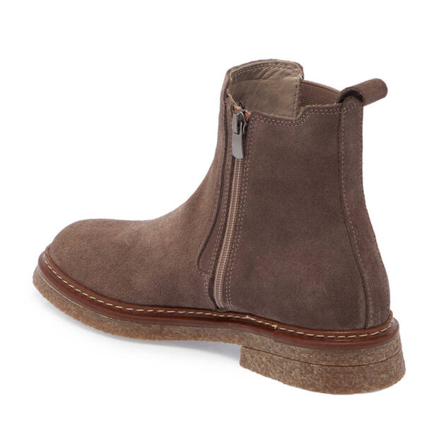 Vizon Süet Deri Kadın Casual Bot - K24K1BT67662-A02 - Tergan