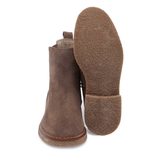 Vizon Süet Deri Kadın Casual Bot - K24K1BT67662-A02 - Tergan