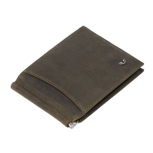 Yeşil Hakiki Deri Erkek Cüzdan - S1CE00001399-U7H - 1