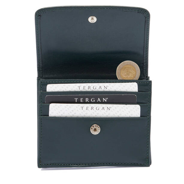 Yeşil Deri Erkek Cüzdan - S1CE00001649-H3B - 4