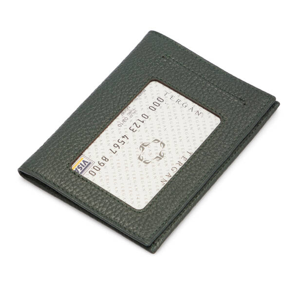 Yeşil Hakiki Deri Erkek Kimlik Kabı - S1KI00001582-C47 