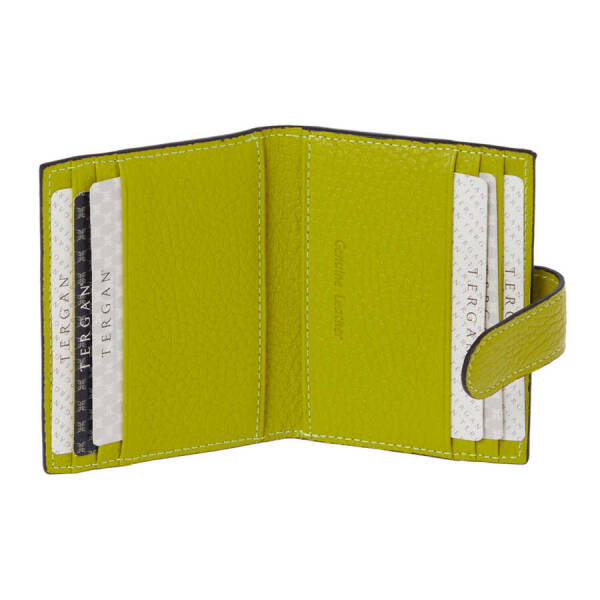Yeşil Deri Erkek Kredi Kartlık - S1KK00001617-T7A - 2