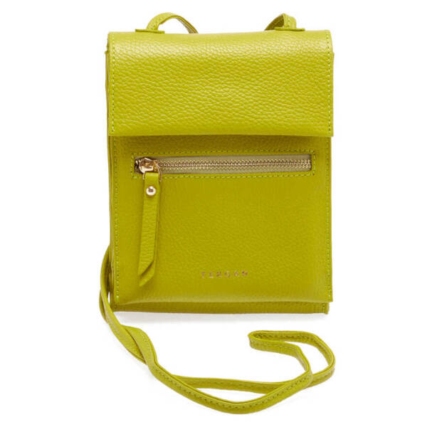 Yeşil Deri Kadın Çapraz Askılı Çanta - S23Y1BC80168-T7A - 1