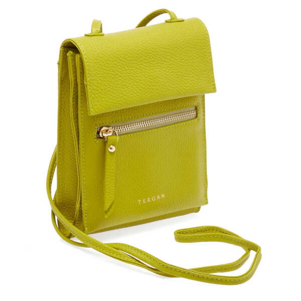 Yeşil Deri Kadın Çapraz Askılı Çanta - S23Y1BC80168-T7A - 2