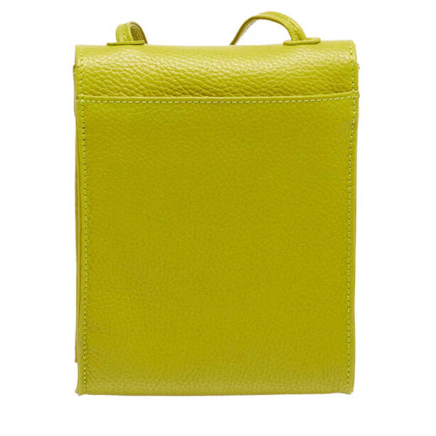 Yeşil Deri Kadın Çapraz Askılı Çanta - S23Y1BC80168-T7A - 3