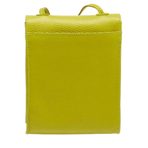 Yeşil Deri Kadın Çapraz Askılı Çanta - S23Y1BC80168-T7A - 3