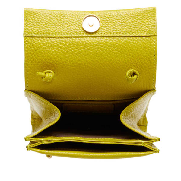 Yeşil Deri Kadın Çapraz Askılı Çanta - S23Y1BC80168-T7A - 4