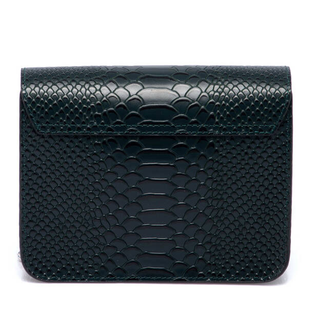 Yeşil Deri Kadın Çapraz Askılı Çanta - S24K1BC78972-U8U - 3