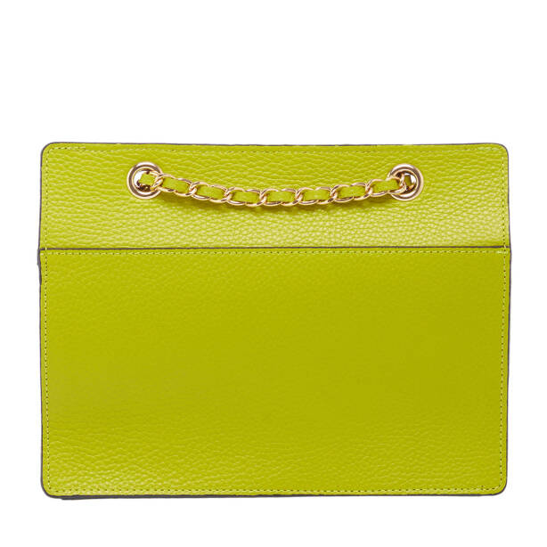 Yeşil Deri Kadın Çapraz Askılı Çanta - S24K1BC79486-T7A - Tergan