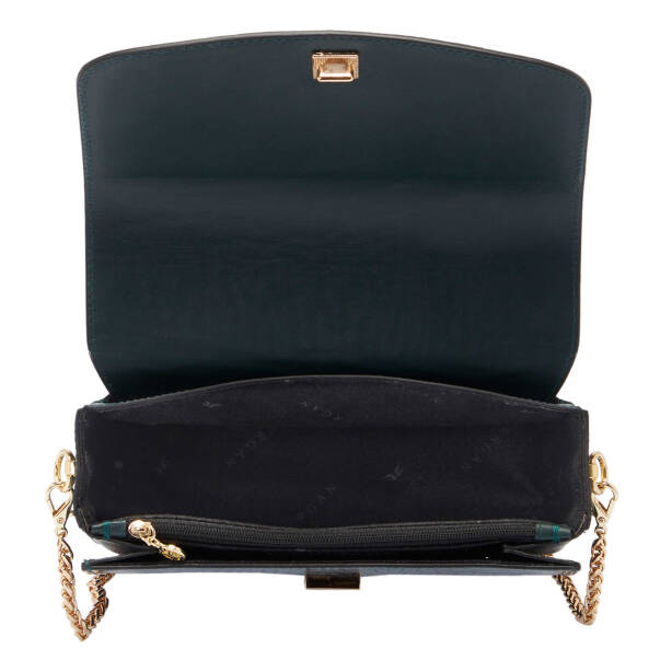 Yeşil Deri Kadın Çapraz Askılı Çanta - S24K1BC79933-K5I - 4