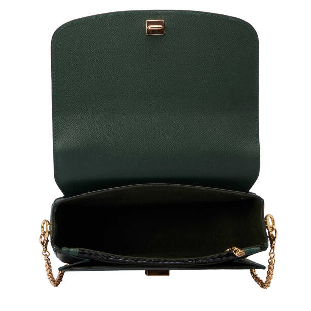 Yeşil Deri Kadın Çapraz Askılı Çanta - S24K1BC79933-U8E - 4