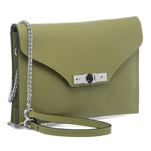 Yeşil Deri Kadın Çapraz Askılı Çanta - S24Y1BC79475-G8Z - Tergan