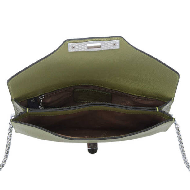 Yeşil Deri Kadın Çapraz Askılı Çanta - S24Y1BC79475-G8Z - Tergan