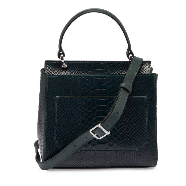 Yeşil Deri Kadın Çapraz Askılı Çanta - S24Y1BC79481-U6C - 3