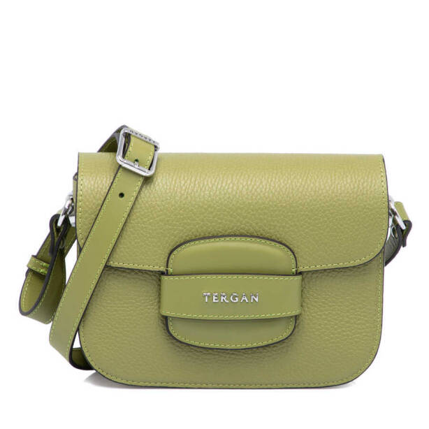 Yeşil Deri Kadın Çapraz Askılı Çanta - S24Y1BC79781-M8E - 1