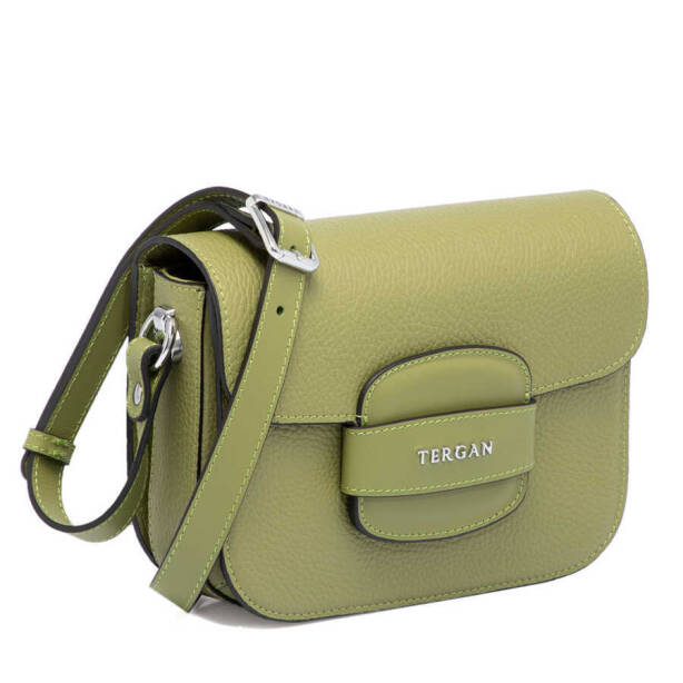 Yeşil Deri Kadın Çapraz Askılı Çanta - S24Y1BC79781-M8E - 2