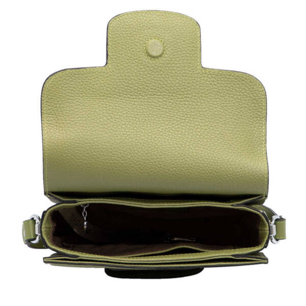 Yeşil Deri Kadın Çapraz Askılı Çanta - S24Y1BC79781-M8E - 4