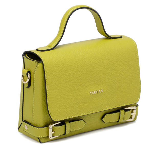 Yeşil Deri Kadın Çapraz Askılı Çanta - S24Y1BC79902-T7A - 2