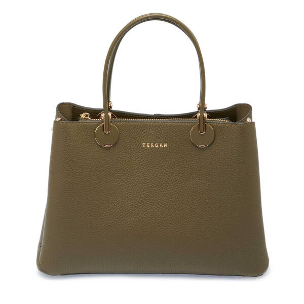 Yeşil Deri Kadın Çapraz Askılı Çanta - S25Y1BC80150-T8N - 2