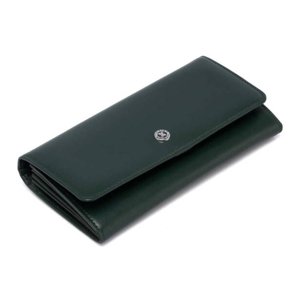 Yeşil Hakiki Deri Kadın Cüzdan - S1CB00005584-P1G 