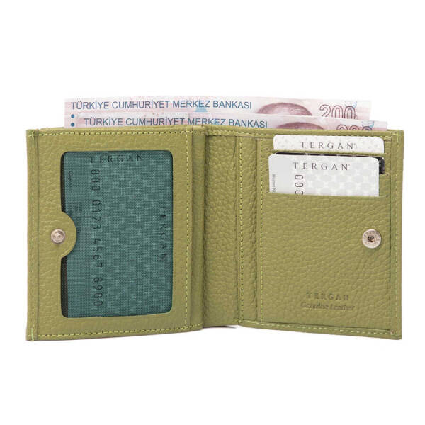 Yeşil Hakiki Deri Kadın Cüzdan - S1CB00005627-G8Z - 2