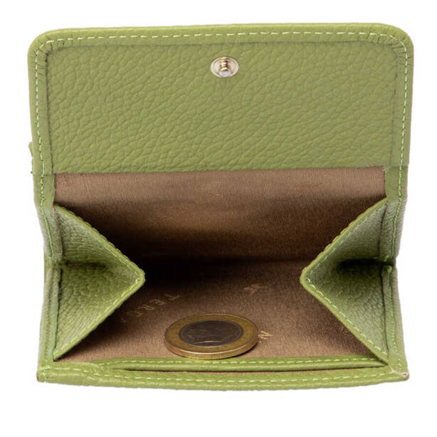 Yeşil Hakiki Deri Kadın Cüzdan - S1CB00005627-G8Z - 3