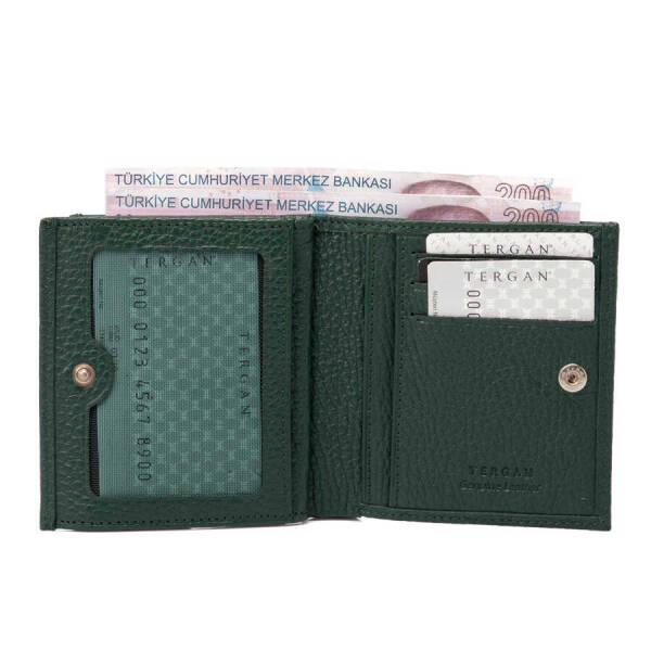 Yeşil Hakiki Deri Kadın Cüzdan - S1CB00005627-I5T - 2