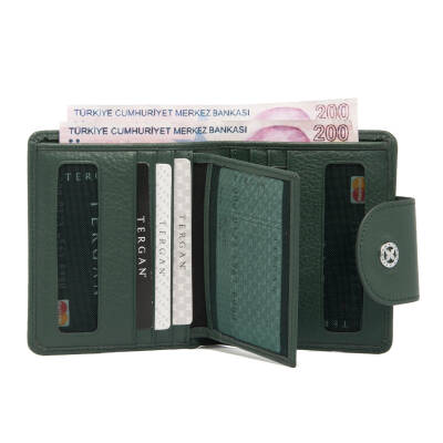 Yeşil Deri Kadın Cüzdan - S1CB00005674-J0B - 4