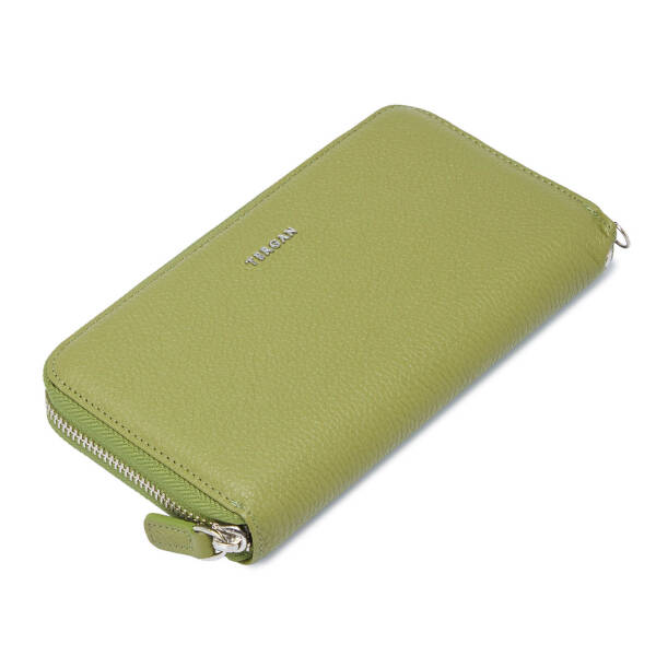 Yeşil Hakiki Deri Kadın Cüzdan - S1CB00005734-G8Z - 1