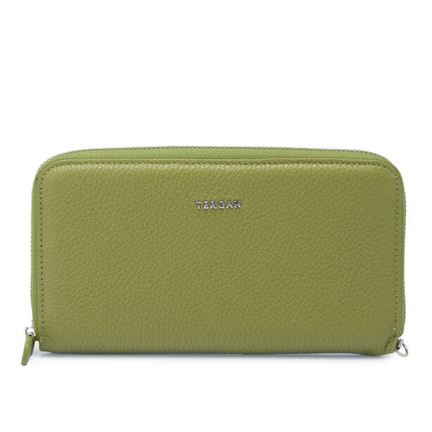 Yeşil Hakiki Deri Kadın Cüzdan - S1CB00005734-G8Z - 2