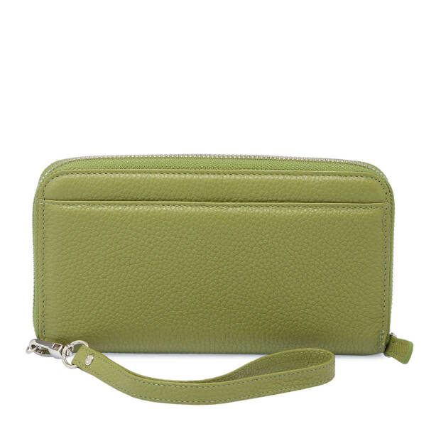 Yeşil Hakiki Deri Kadın Cüzdan - S1CB00005734-G8Z - 3