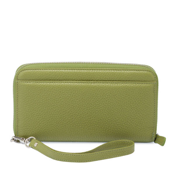 Yeşil Hakiki Deri Kadın Cüzdan - S1CB00005734-G8Z - 3