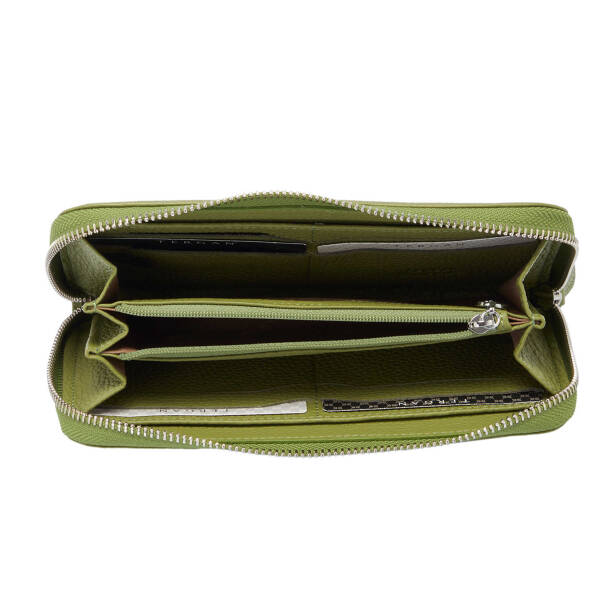 Yeşil Hakiki Deri Kadın Cüzdan - S1CB00005734-G8Z - 4