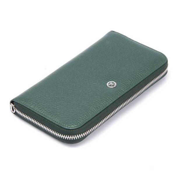 Yeşil Hakiki Deri Kadın Cüzdan - S1CB00005734-I5T 