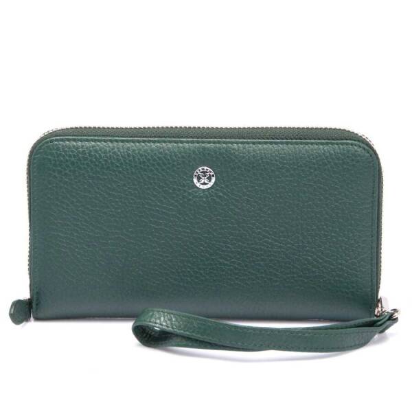 Yeşil Hakiki Deri Kadın Cüzdan - S1CB00005734-I5T - 2