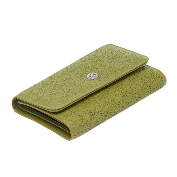 Yeşil Deri Kadın Cüzdan - S1CB00005788-K2A - 1