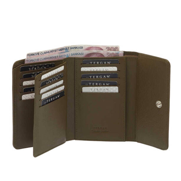 Yeşil Deri Kadın Cüzdan - S1CB00005788-T9O - 2