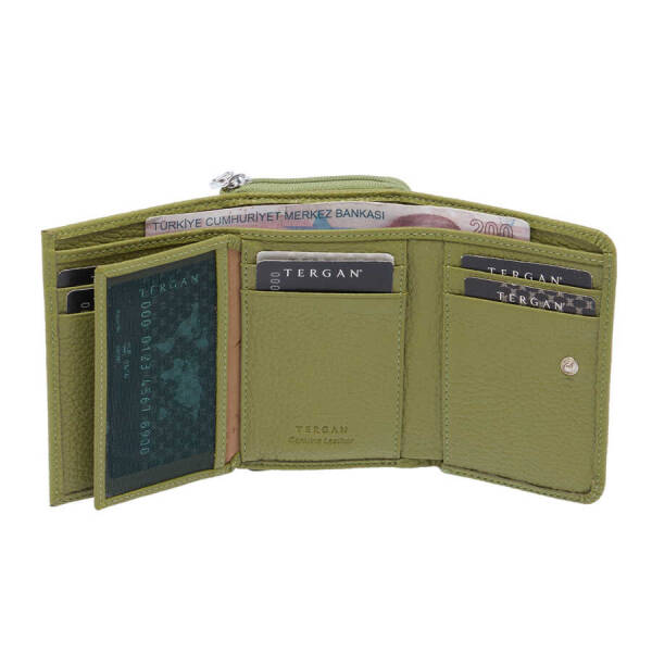 Yeşil Hakiki Deri Kadın Cüzdan - S1CB00005798-G8Z - 2
