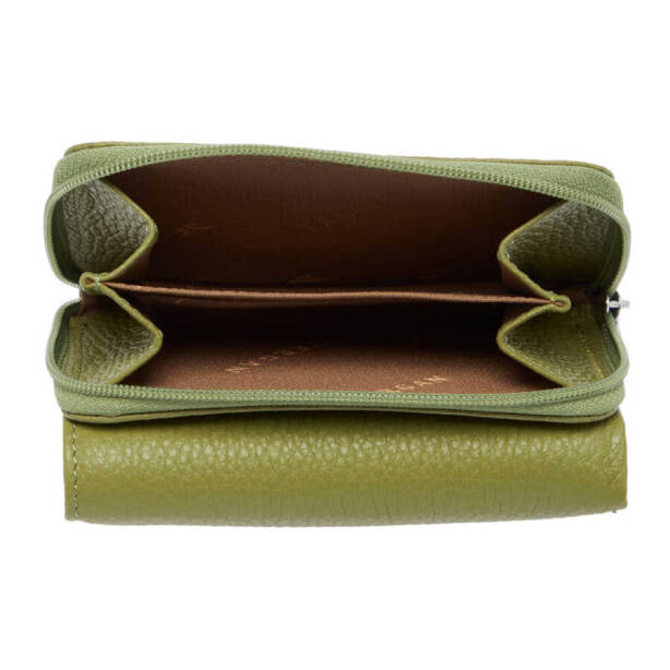 Yeşil Hakiki Deri Kadın Cüzdan - S1CB00005798-G8Z - 4
