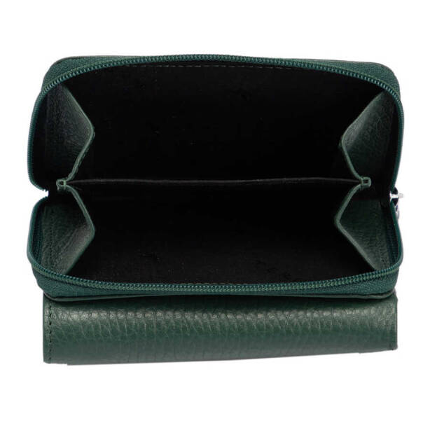 Yeşil Hakiki Deri Kadın Cüzdan - S1CB00005798-I5T - 5