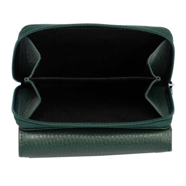 Yeşil Hakiki Deri Kadın Cüzdan - S1CB00005798-I5T - 5